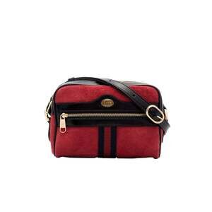 Gucci - Red Ophidia Suede Mini Bag